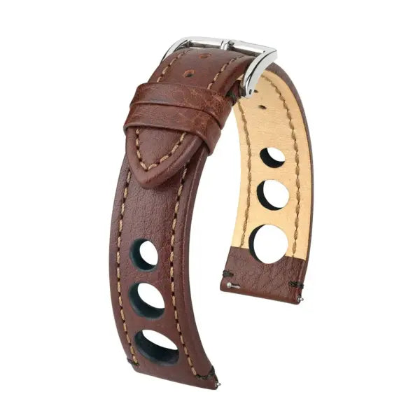 Hirsch Rally Buffalo Calfskin Sports Watchband