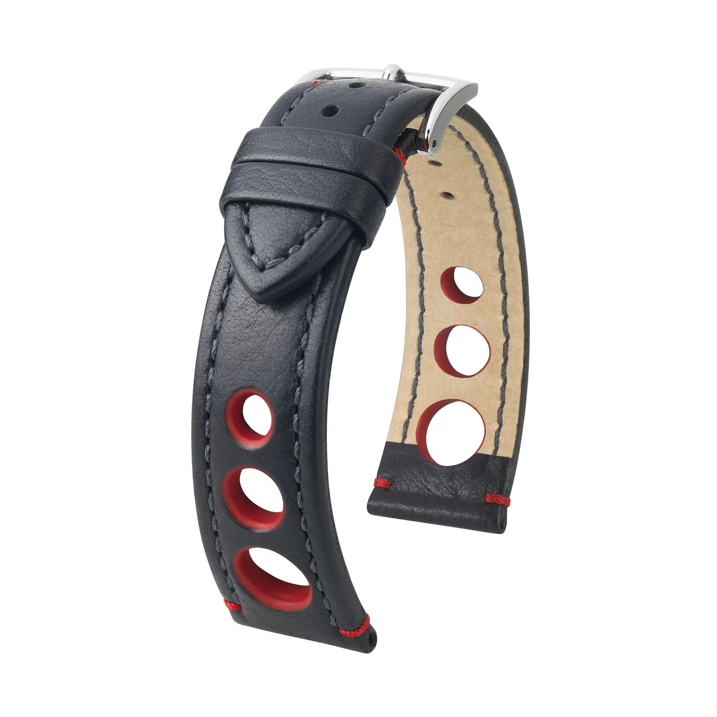 Hirsch Rally Buffalo Calfskin Sports Watchband