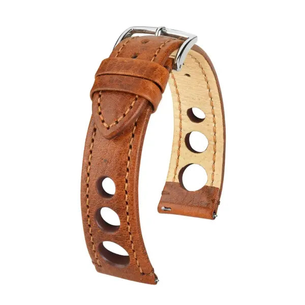 Hirsch Rally Buffalo Calfskin Sports Watchband