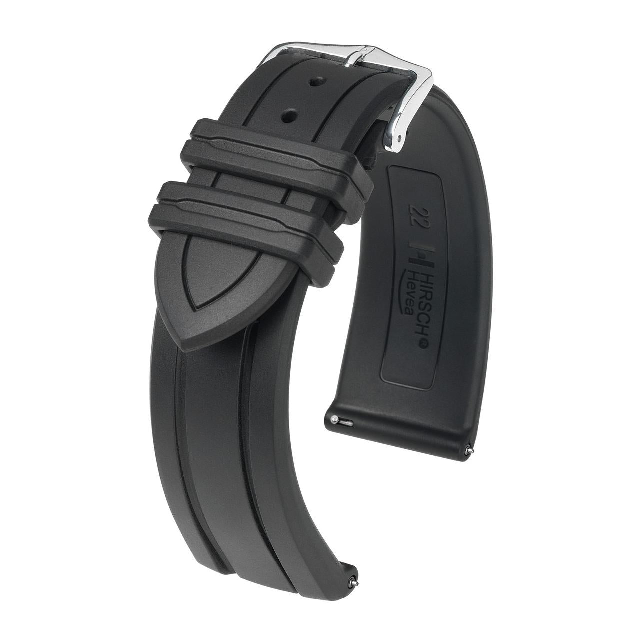 Hirsch Hevea Premium Caoutchouc Strap