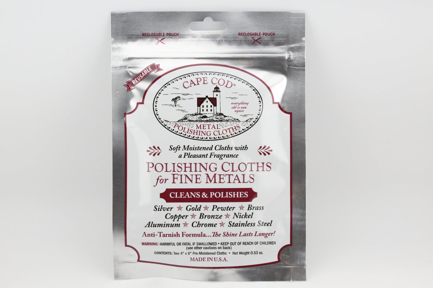 Cape Cod® Metal Polishing Cloths