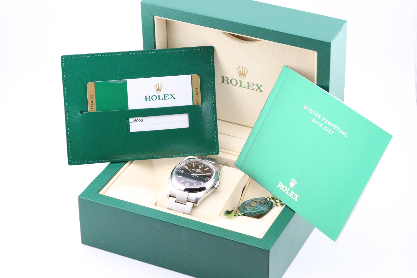 Rolex Oyster Perpetual 36 “Pink Explorer” Dial