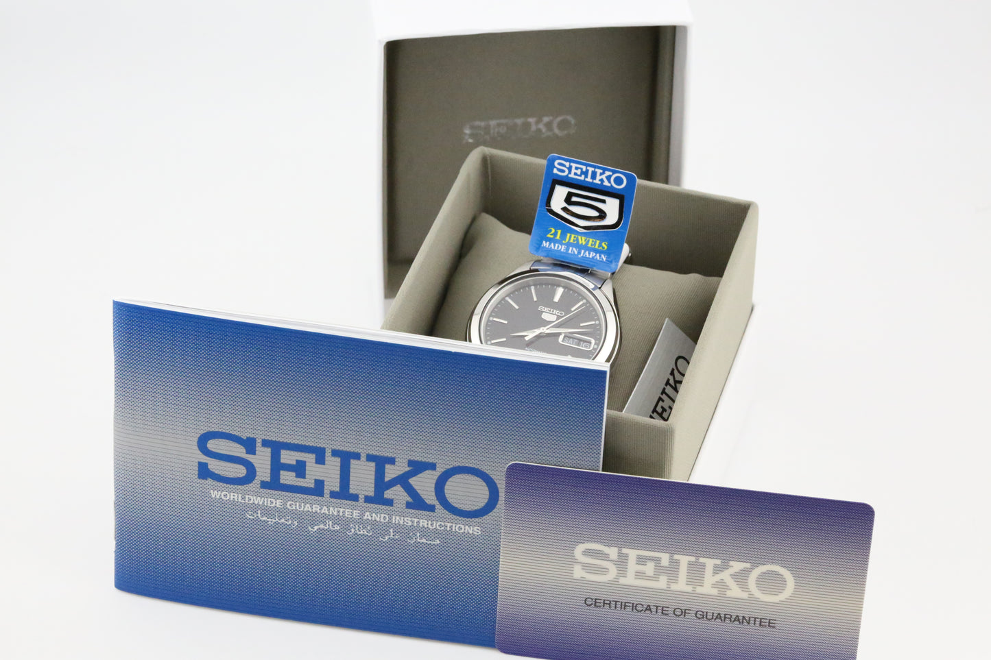 Seiko 5 SNKL23J1 Black Dial