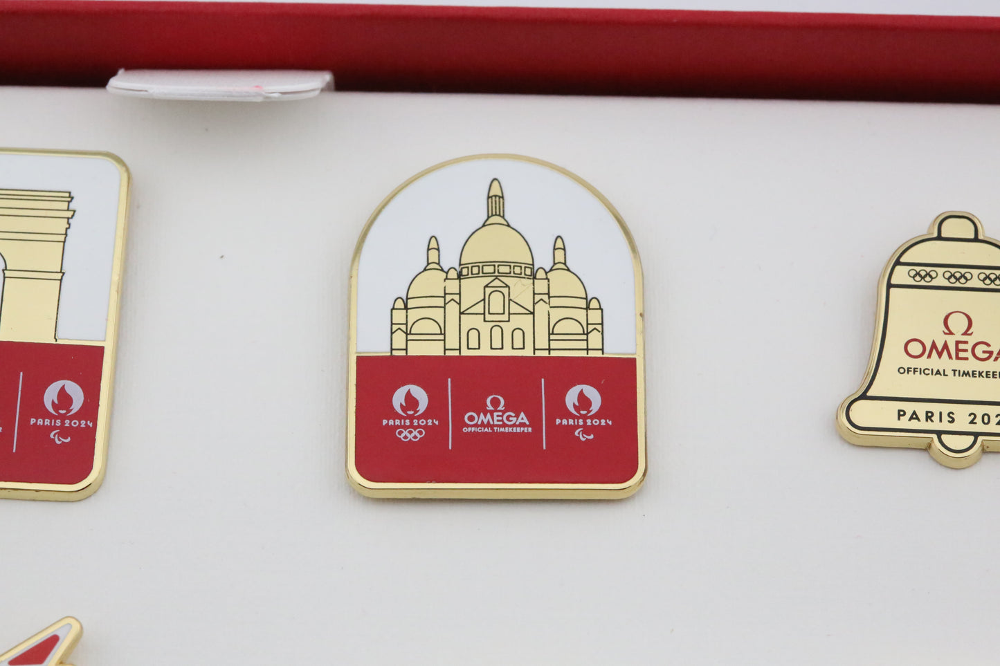 Omega 2024 Paris Olympics Collectors Pin Set