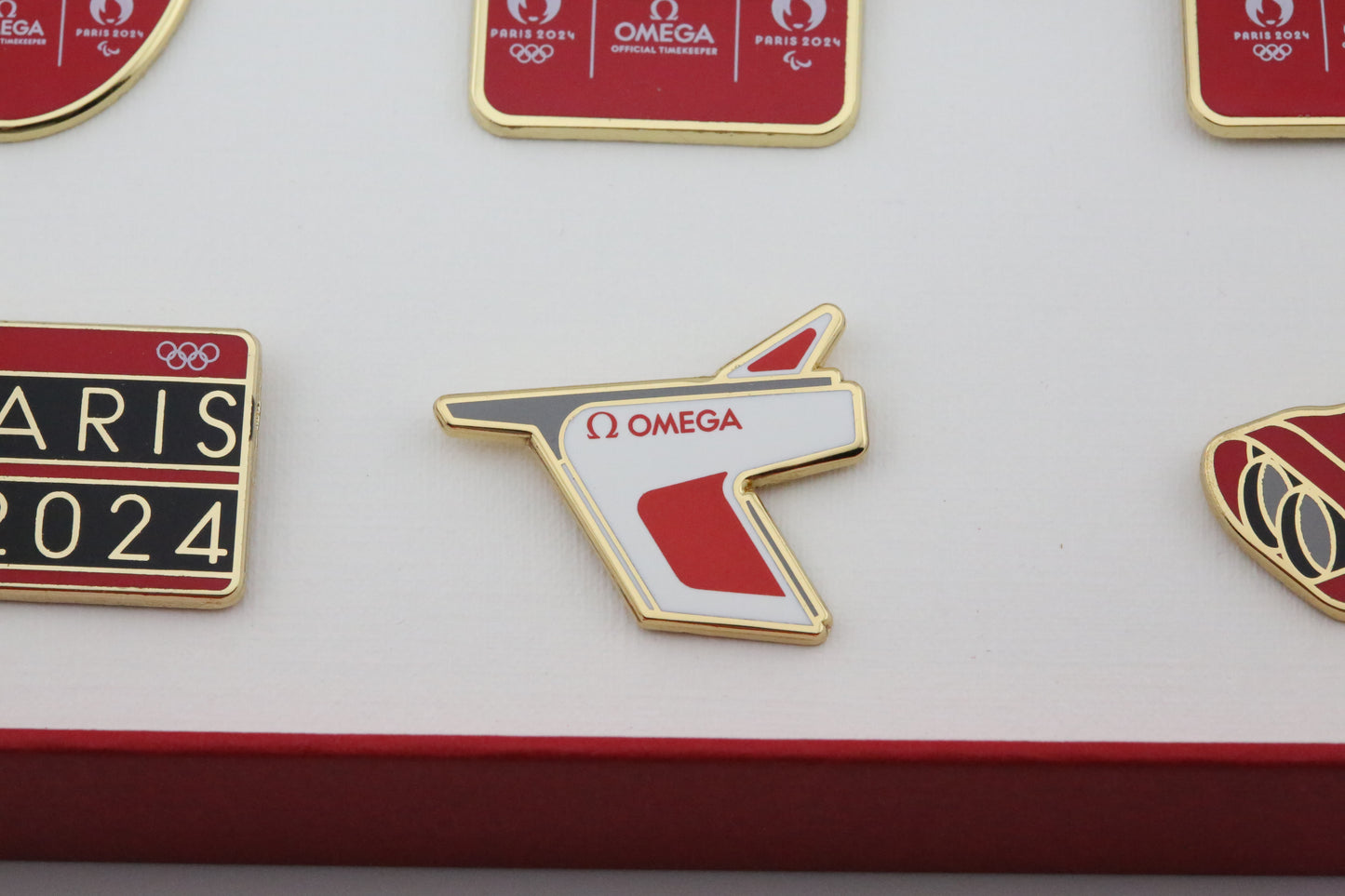 Omega 2024 Paris Olympics Collectors Pin Set