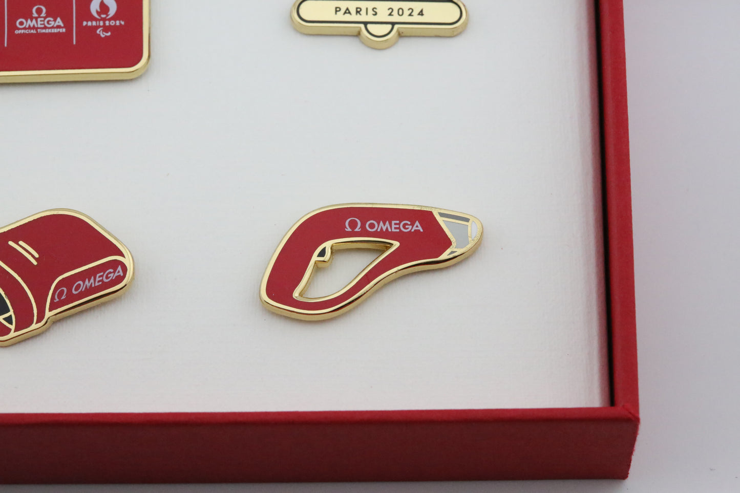 Omega 2024 Paris Olympics Collectors Pin Set