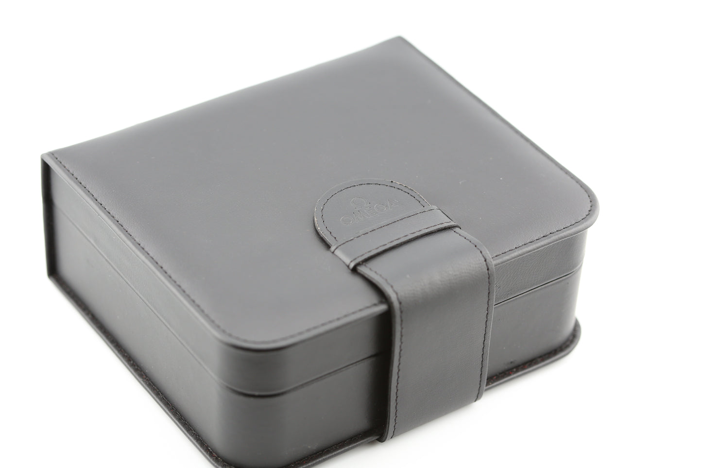 Omega Black Leatherette Watch Box