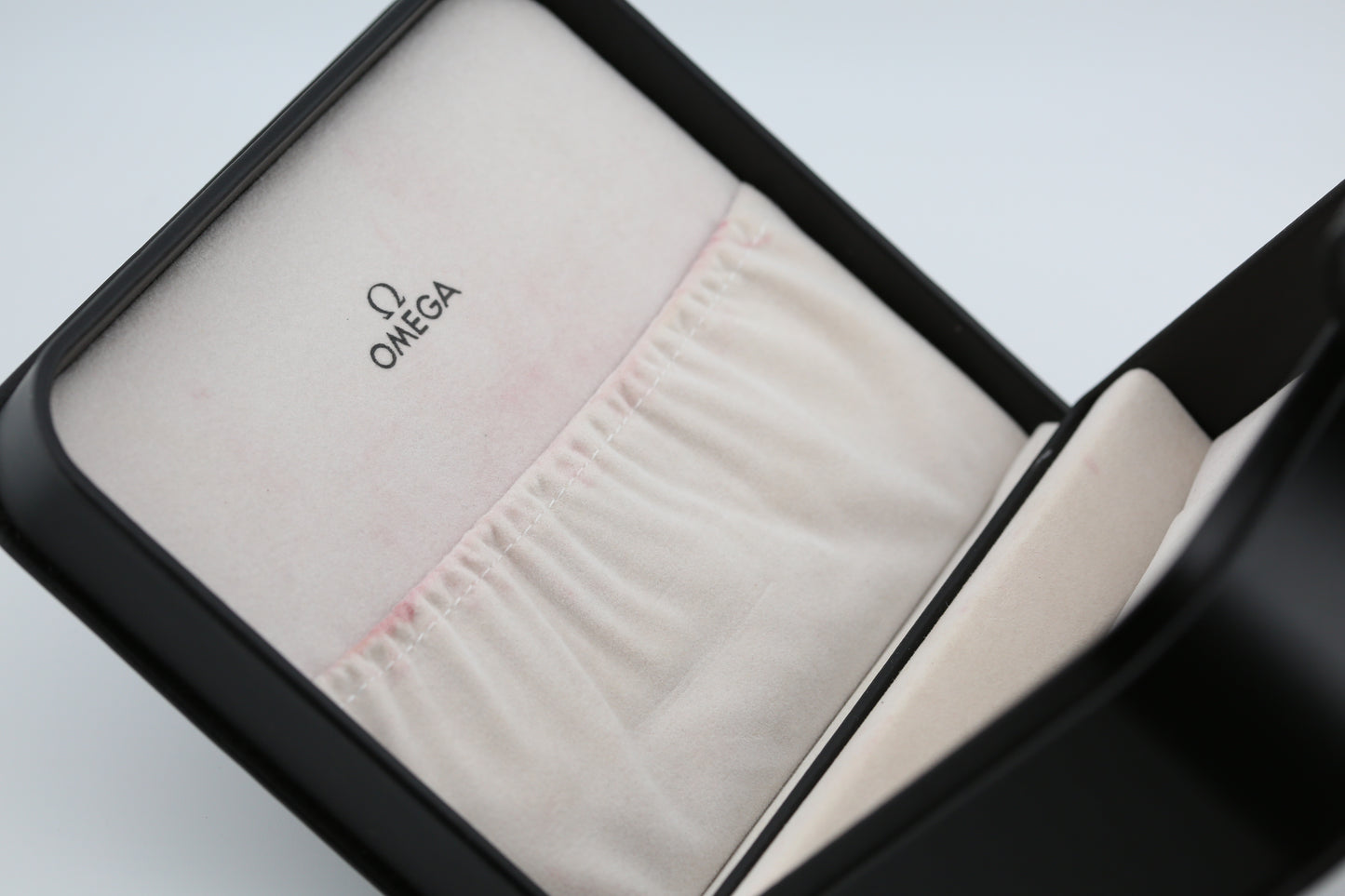 Omega Black Leatherette Watch Box
