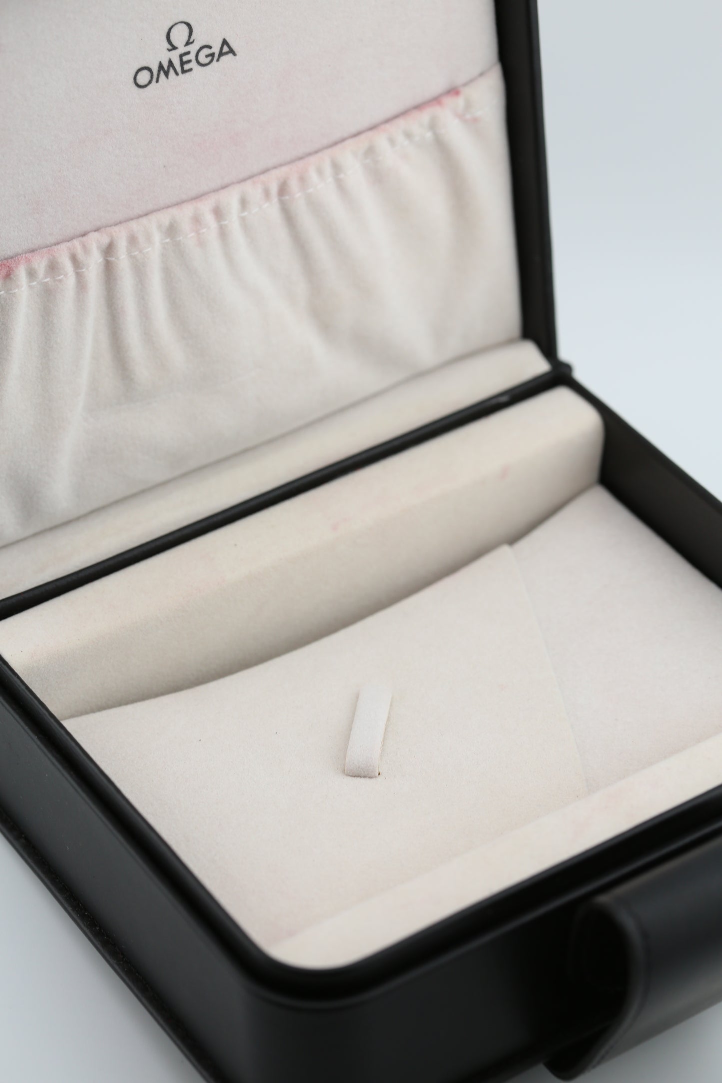 Omega Black Leatherette Watch Box