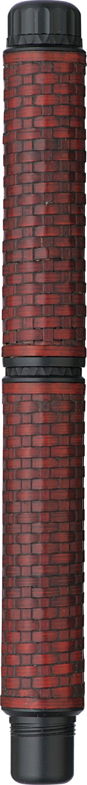 Platinum Izumo Bamboo Weave Benikabairo (Red) Fine Nib