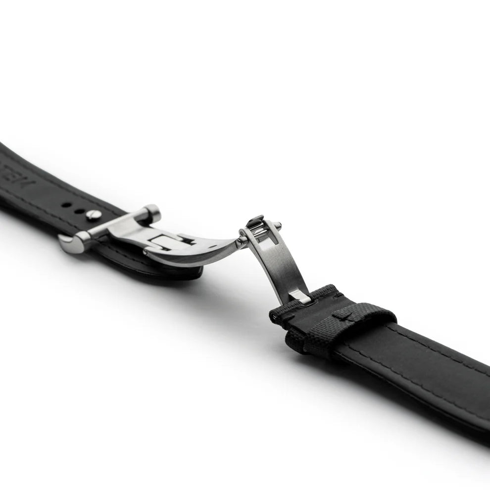 Artem RM Style Deployant Clasp - Brushed Stainless Steel