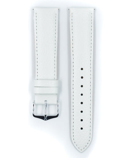 Hirsch Kansas Buffalo Grain Calfskin Watch Strap