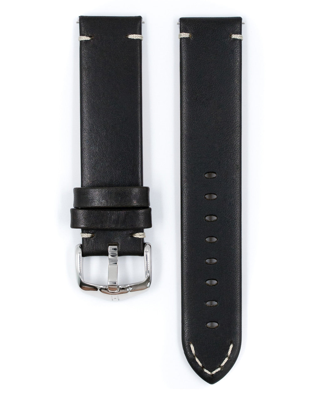 Hirsch Ranger Vintage Style Calfskin Watch Strap