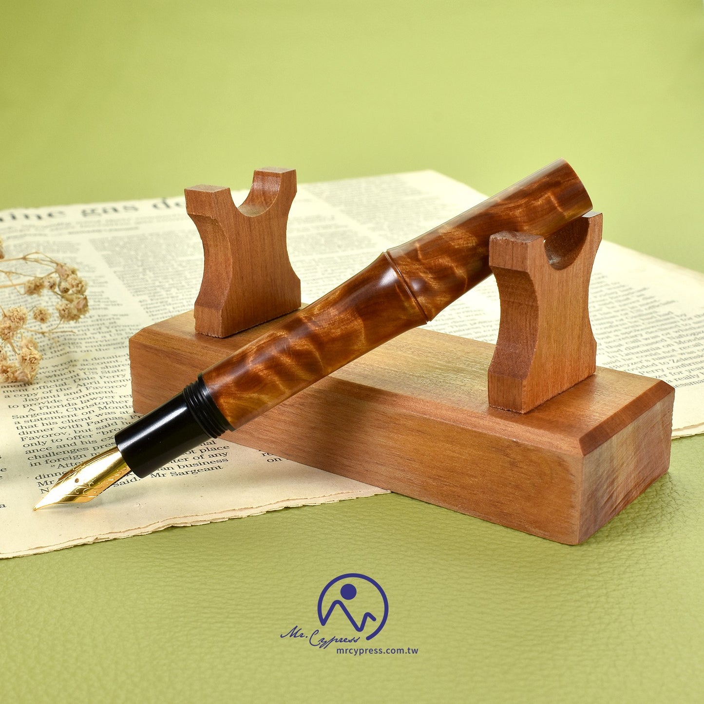 Cypress Incense Cedar Pen Holder