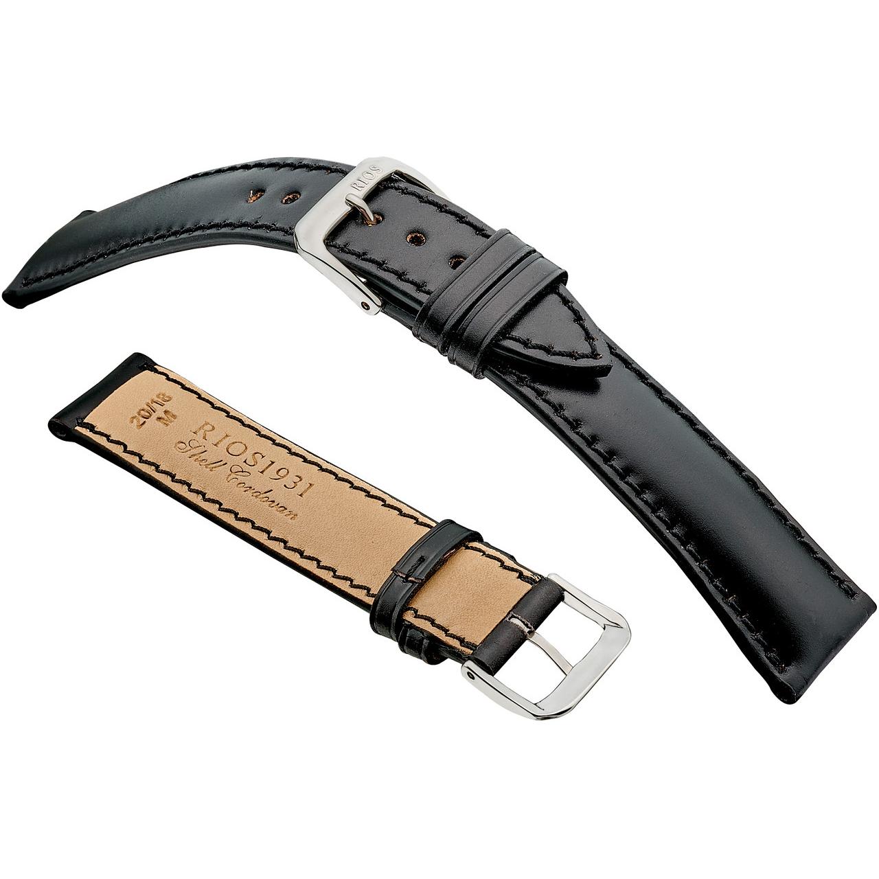 RIOS Chicago Shell Cordovan Leather Watchband