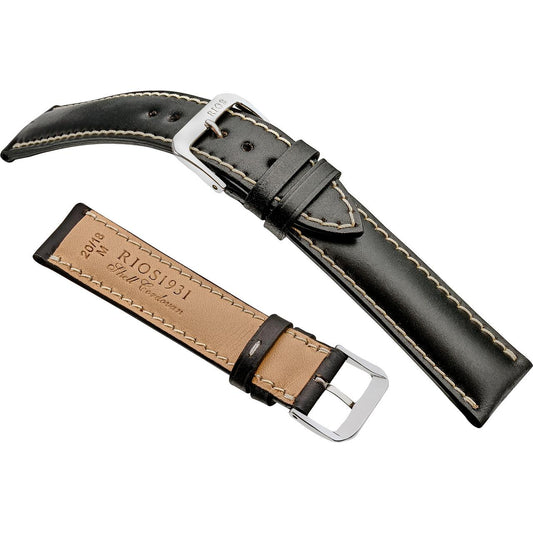 RIOS New York Shell Cordovan Leather Watchband