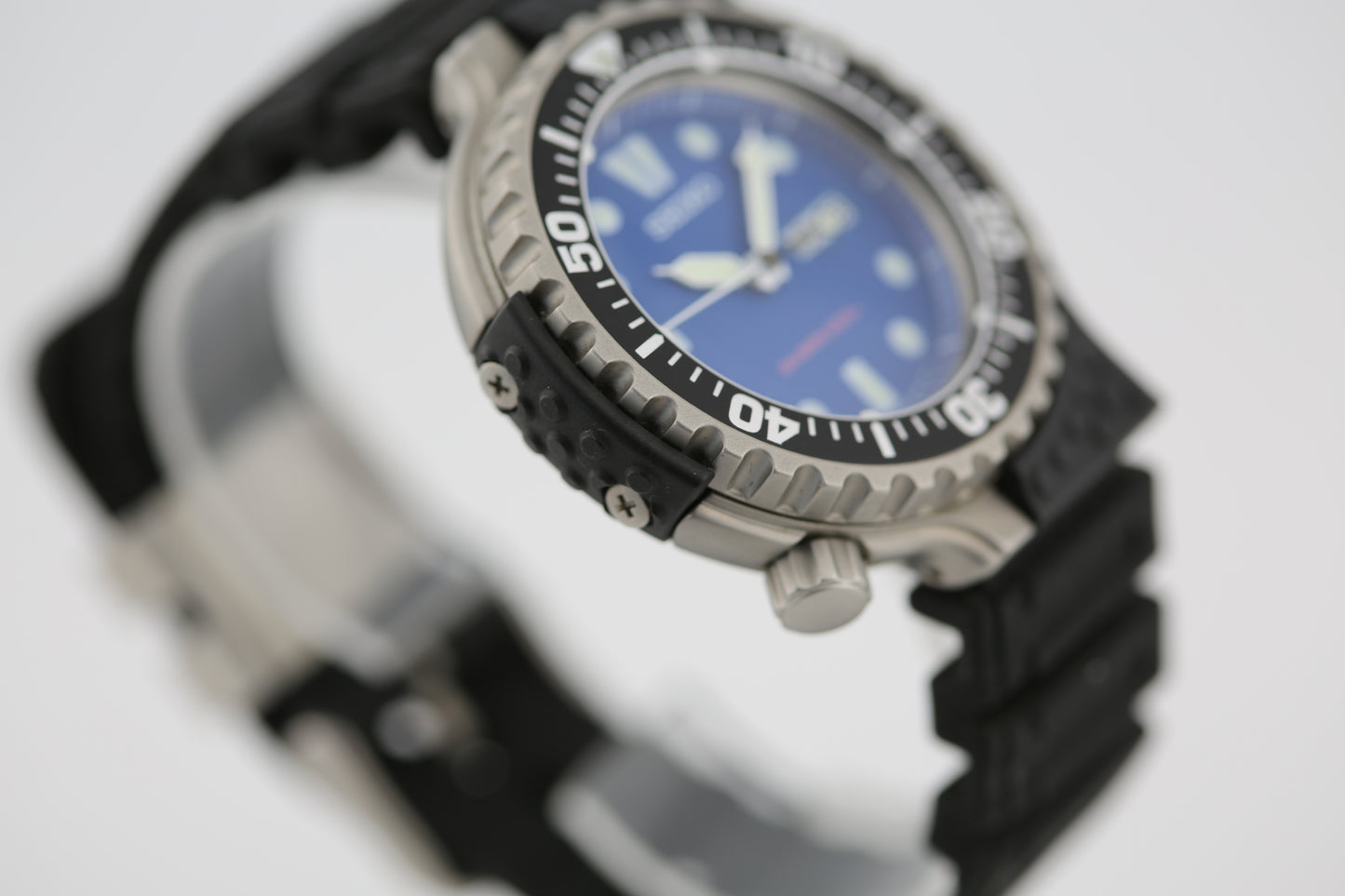 Seiko Giugiaro Design Asymmetric Blue Diver