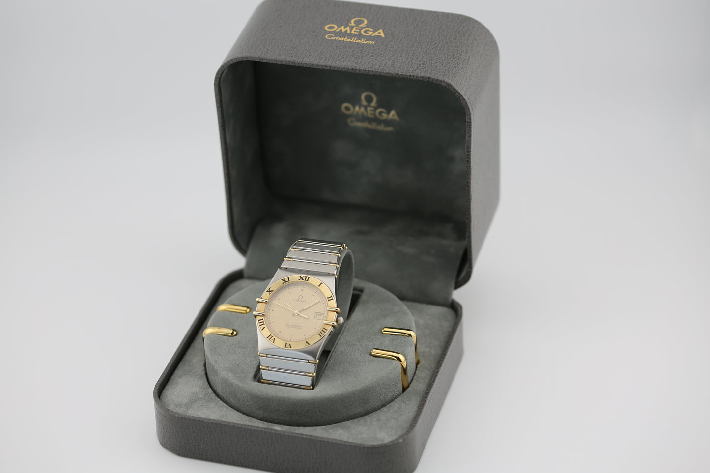 Omega Constellation Manhattan Vintage Two Tone 14K Gold