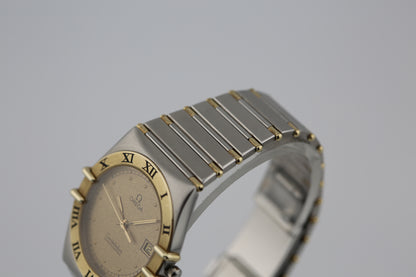 Omega Constellation Manhattan Vintage Two Tone 14K Gold