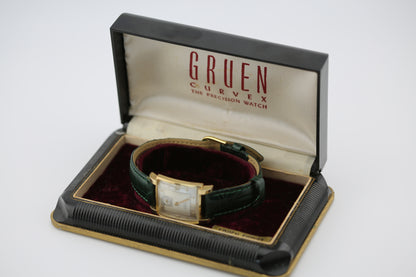 Gruen Curvex Vintage 14K Gold