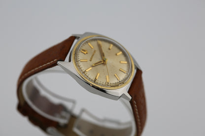 Bulova Accutron 214 Two Tone 14K Gold