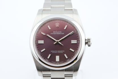 Rolex Oyster Perpetual 36 "Grape" Dial