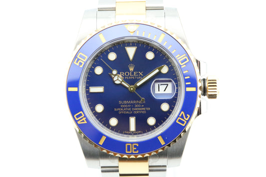 Rolex Submariner Date Two Tone "Bluesy"