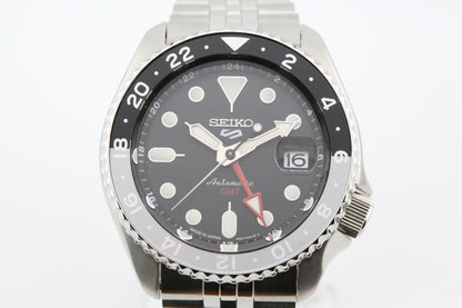 Seiko 5 Sports GMT Black