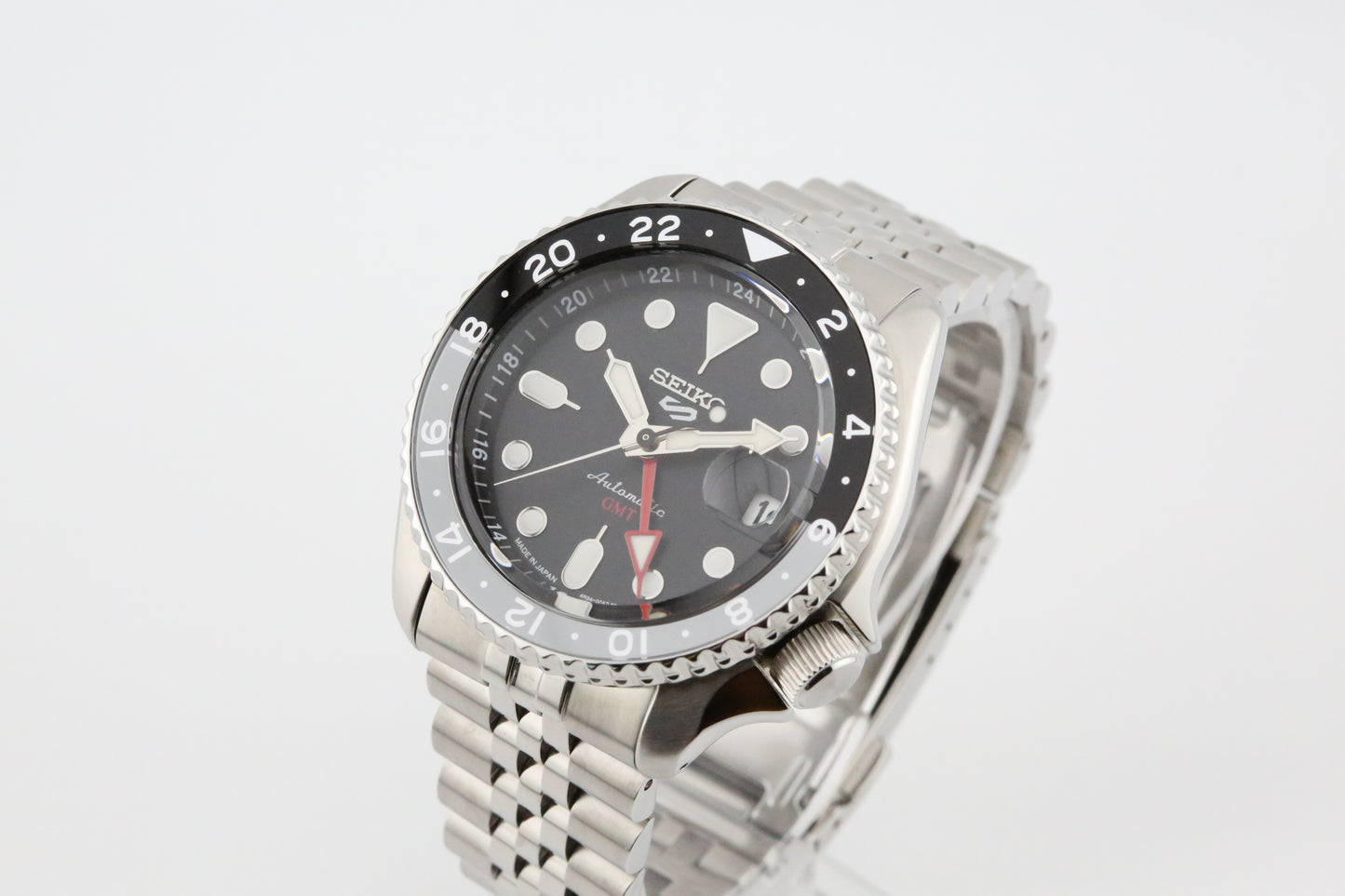 Seiko 5 Sports GMT Black