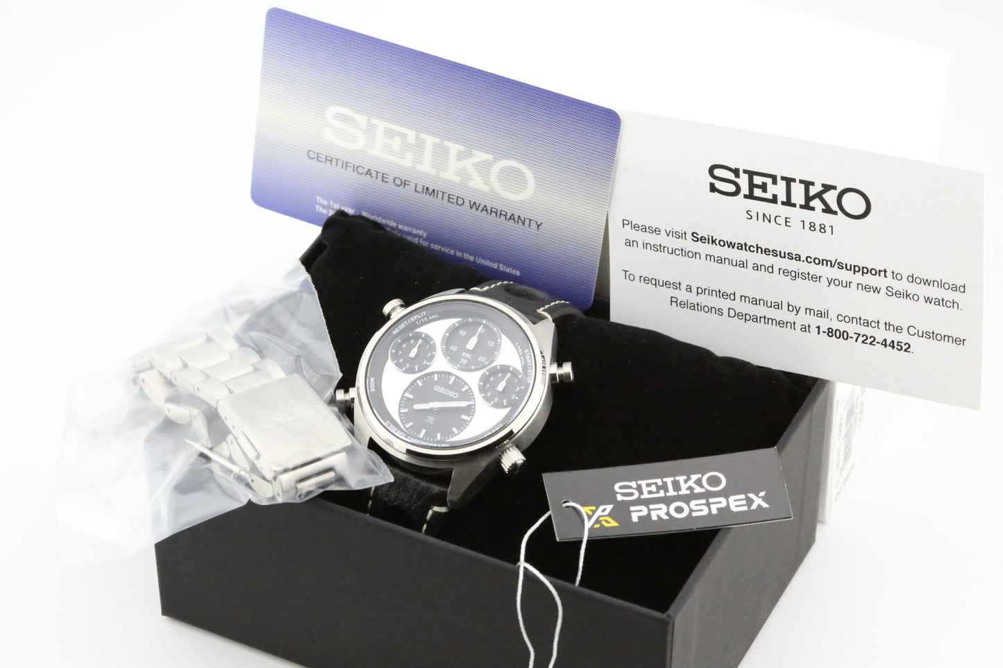 Seiko Prospex Speedtimer 1/100 sec Chronograph