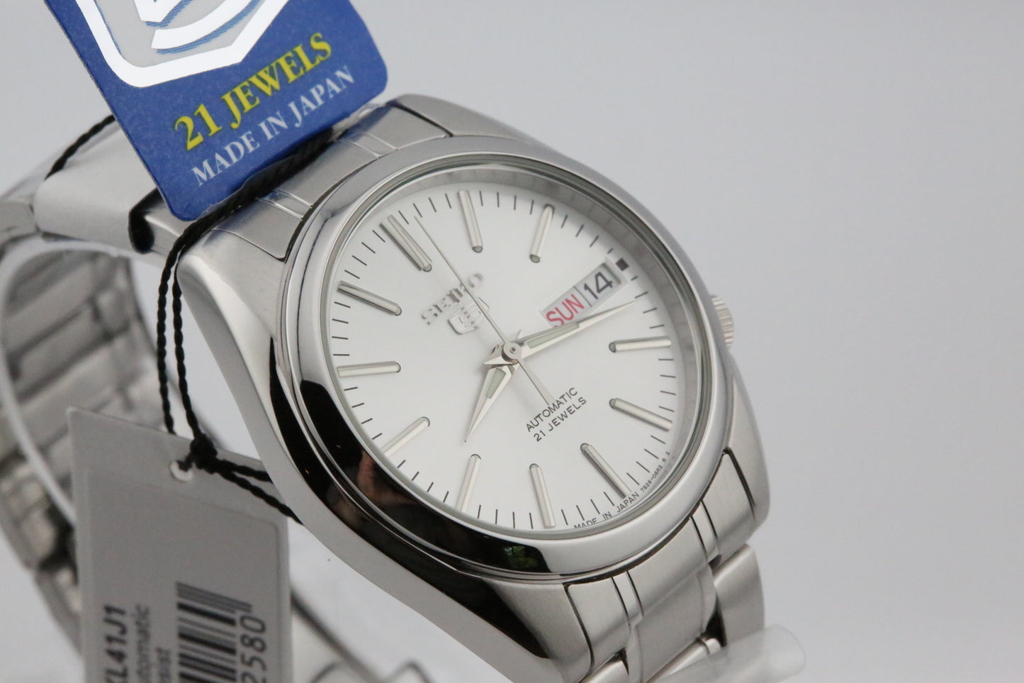 Seiko 5 SNKL41J1 White Dial