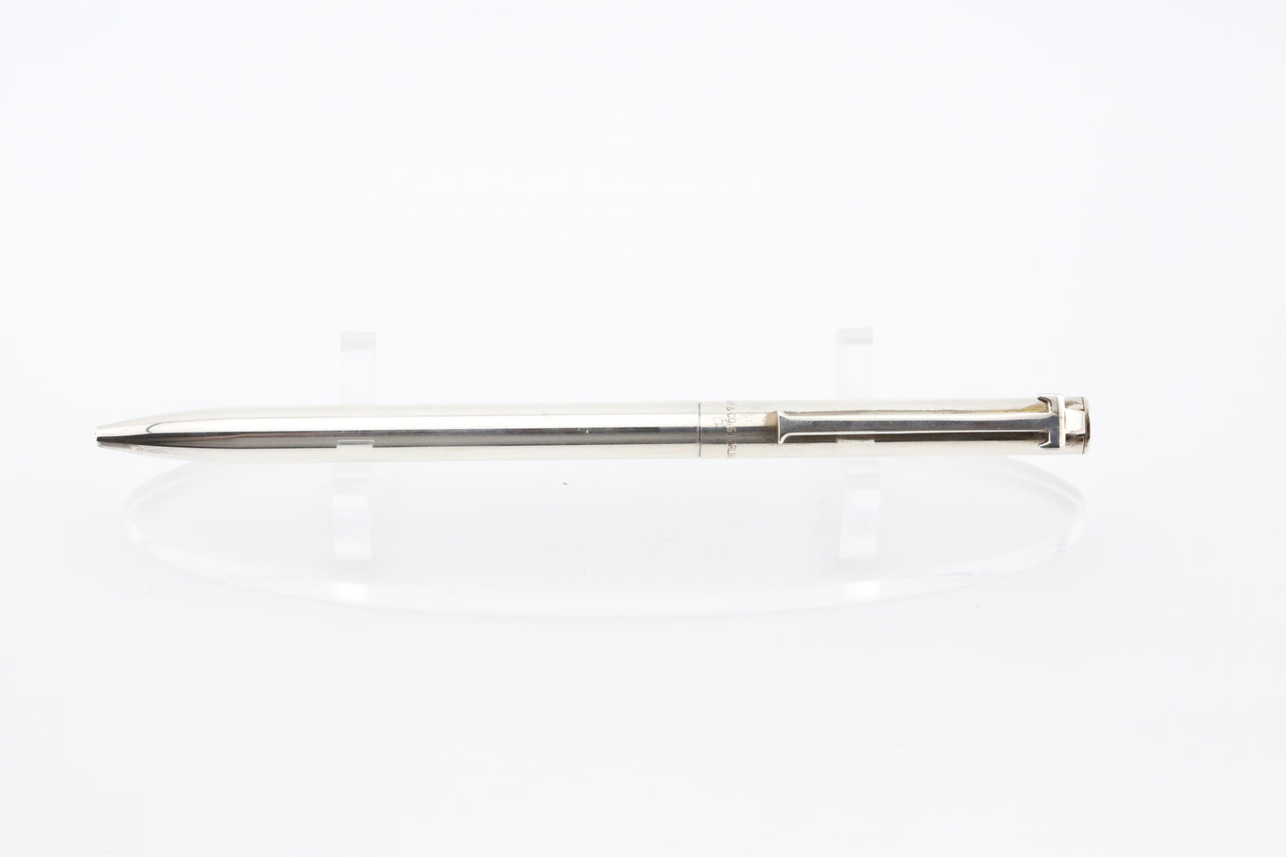 Tiffany & Co. Sterling Silver "T" Ballpoint Pen