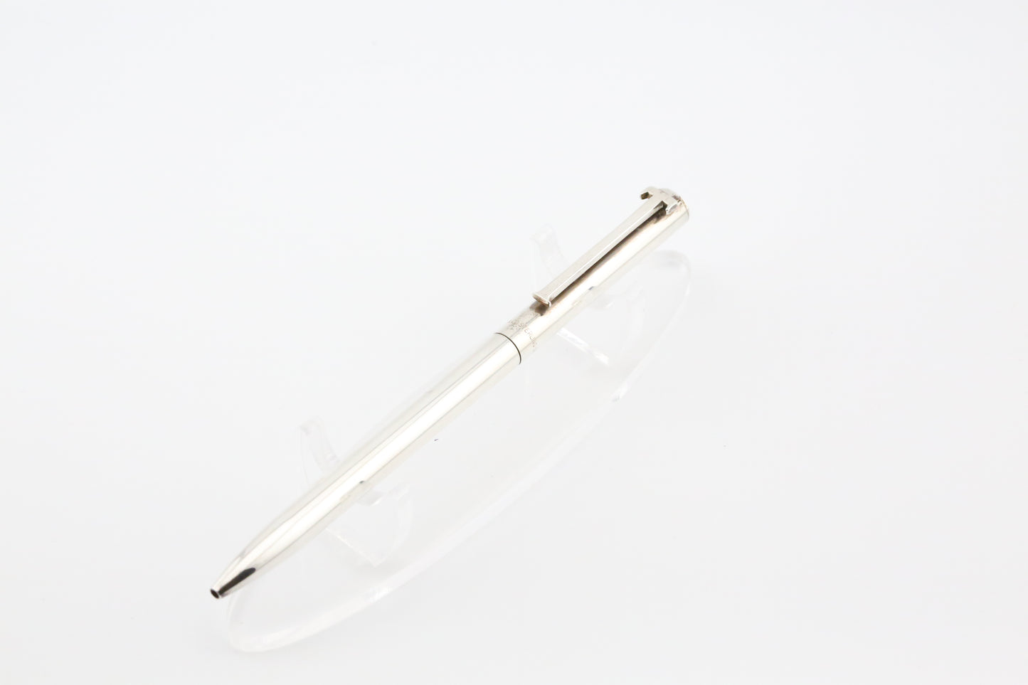 Tiffany & Co. Sterling Silver "T" Ballpoint Pen