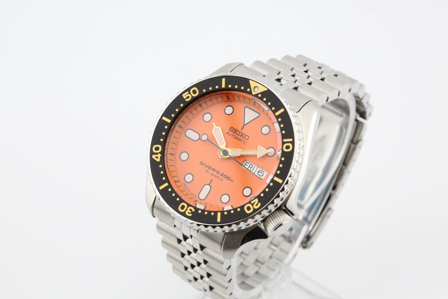 Seiko SKX011J1 Orange Dial