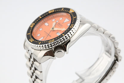 Seiko SKX011J1 Orange Dial