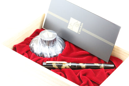 Namiki Chinkin Pine Tree Fountain Pen