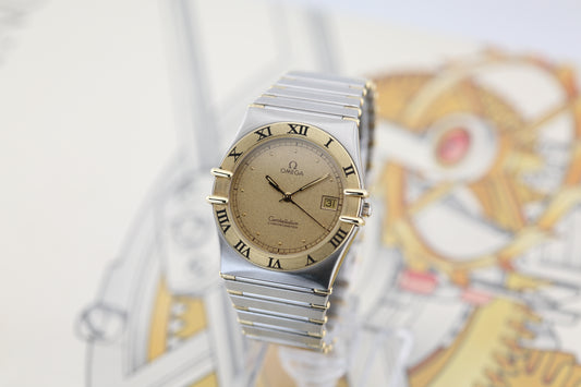 Omega Constellation Manhattan Vintage Two Tone 14K Gold