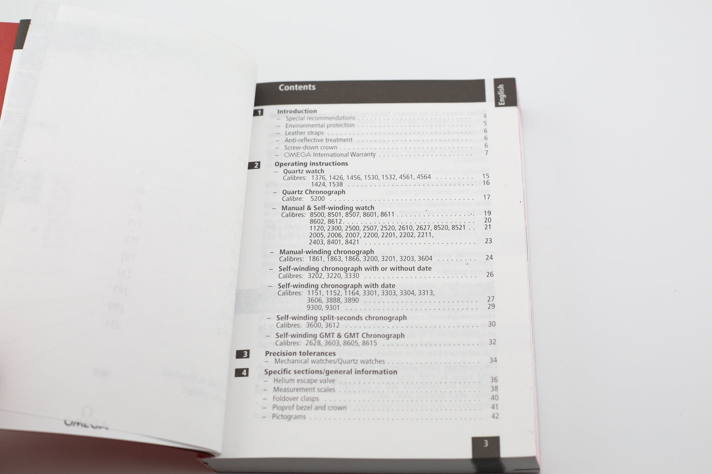 Omega Watch Manual Book