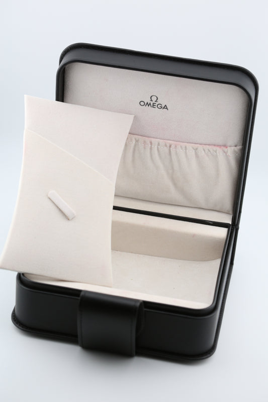 Omega Black Leatherette Watch Box
