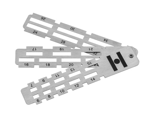 Hirsch Lug End Ruler