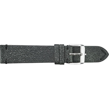 Fleurus Vintage Crust Matching Stitch Leather Watchband