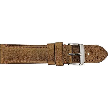 Fleurus Genuine Camel Leather Watch Band