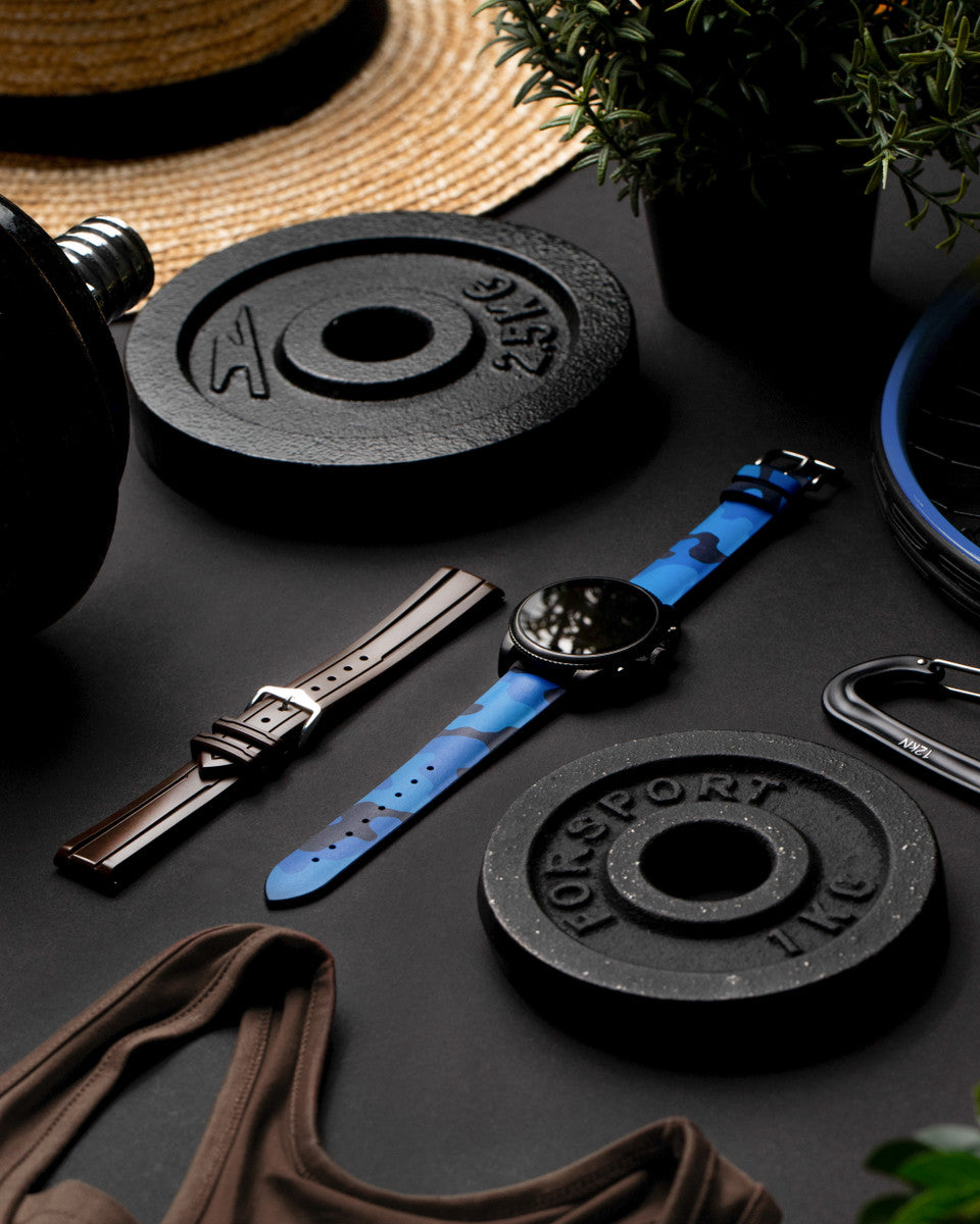 Hirsch Hevea Premium Caoutchouc Strap